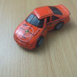 1998 Mattel Hot Wheels Crashers CRSH 360 Bending‎ Die-Cast Car Orange  1:64